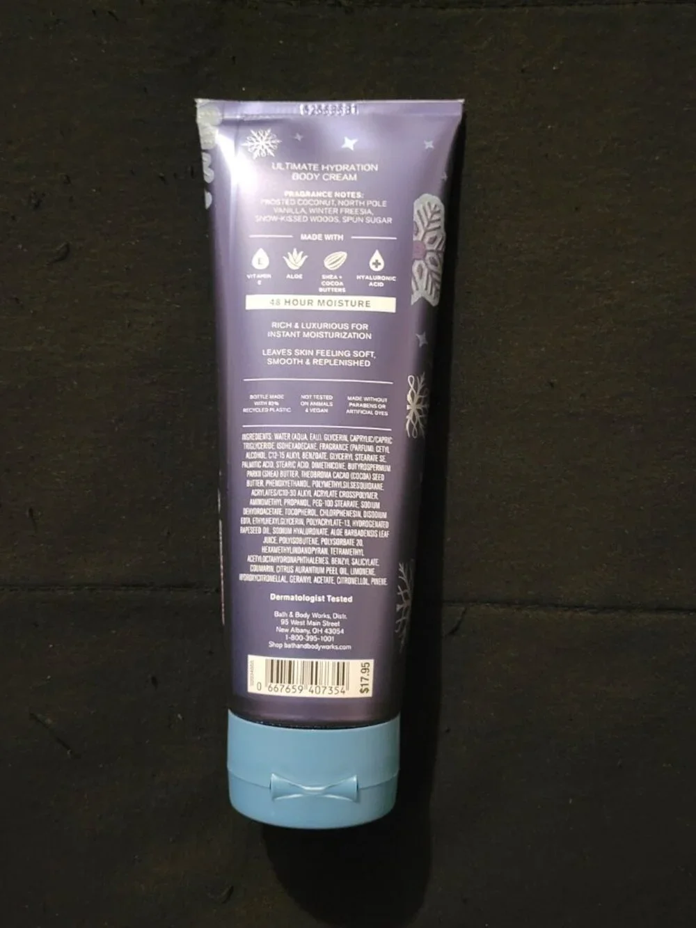 Bath & Body Works Frosted Coconut Snowball Body Cream